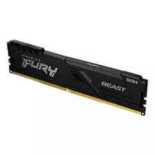 Memória 32gb Ddr4 2666mhz Fury Beast Preto Kingston