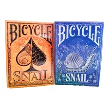 Cartas Bicycle Caracol X 2 / Edicion De 1000 Unidades