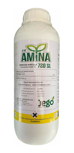Herbicida Amina Uso Agricola