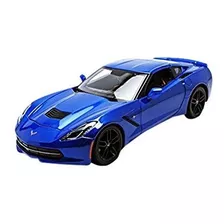 Maisto 2014 Chevrolet Corvette Stingray Z51 Azul 1/18 31677