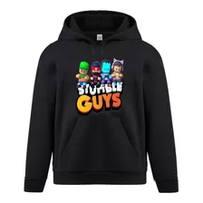 Buzo Canguro Hoodie Stumble Guys Algodón Frizado