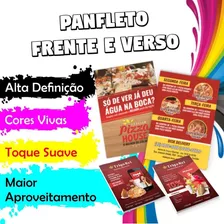 2500 Flyer Panfleto Premium 21x15cm Arte Grátis Frente Verso