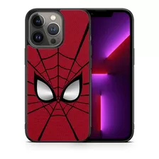 Funda Protectora Para iPhone Spiderman Hombre Araña Tpu Case