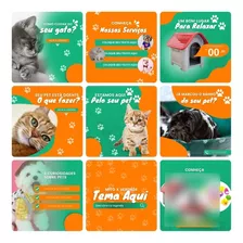 30 Artes Pet Shop Arquivo Editável No Canva Pack