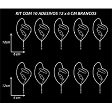 Adesivo Terço Nossa Senhora - Kit Com 10 Adesivos 12 X 6