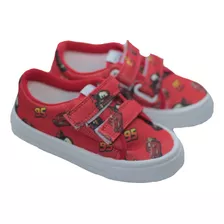 Zapatillas Cars Rayo Macqueen Disney Infantil Abrojo