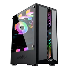 Gabinete Gamer Level Up Cassiopeia Atx Vidrio Templado 