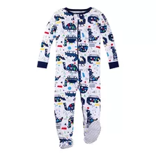 Lamaze Boys' Super Peled Natural Cotton Footed Stretchie One