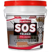 Sos Telhas Elastment Trincas Furos Cor Telha 18 Lts