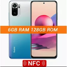 Xiaomi Redmi Note 10s 6gb/ 128gb Nfc Ocean Blue Fone Brinde