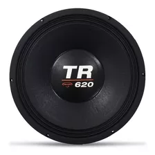 Alto Falante Woofer Triton 12 620w Rms 4 E 8 Ohms Tr 620 Cor Preto