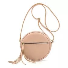 Bolsa Rosa Helena Mini Bag Transversal Nude