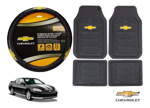 Tapetes 4pz Chevrolet + Cubrevolante Monte Carlo 2000