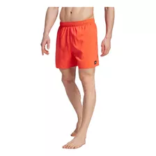 Short adidas Natação Solid Clx Laranja