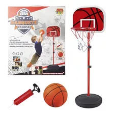 Brinquedo Infantil Basquete Radical 01 Bola E 01 Bomba De Ar