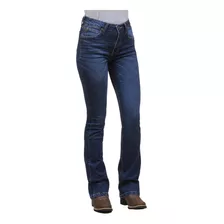 Calça Jeans Feminina Azul Com Elastano Wrangler 33349