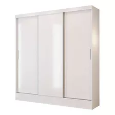 Guarda-roupa Casal Solaris 3 Pt Branco