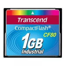 Tarjeta Compact Flash Transcend Ts1gcf80 1 Gb 80 X Tipo I