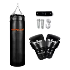 Luva Boxe 12oz + Saco Pancada 120cm E Suporte Envio Imediato