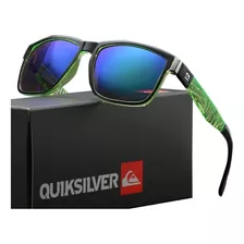 Óculos Quiksilver Proteção Uv400 Verde Kit Da Marca