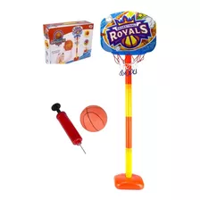 Cesta De Basquete Infantil Quintal Pedestal Bola E Bomba