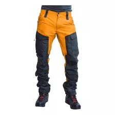 Pantalones De Trabajo De Los Nuevos Hombres Color Block