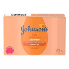 Jabón Johnson Baby Glicerina C/miel 80 Gr