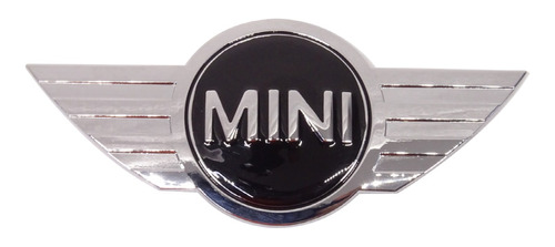 Logo Emblema De Capot Negro Compatible Con Mini Cooper Foto 5