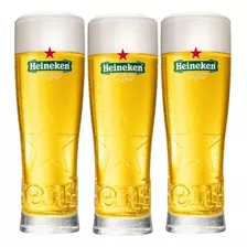 3 Vasos Cerveza Heineken 250 Ml Originales Francia Star