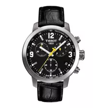 Relógio Tissot Prc 200 T055.417.16.057.00 Preto Novo Couro