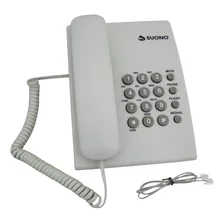 Telefono Fijo Funcion Redial Mesa O Pared Con Cable Blanco C