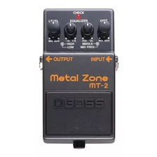 Pedal Boss Mt 2 Metal Zone Mt2 - Original Com Nota Fiscal