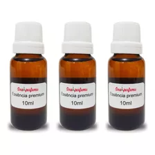 10 Essência Premium 1ª Linha P/ Perfumes Vidro 20ml