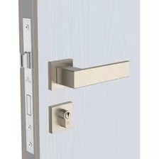 Fechadura Porta Externa Acetinada Adaggio Ros60 - Soprano