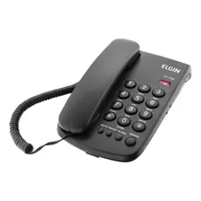 Telefone Pleno Com Bloqueio Tcf-2000 Elgin Preto