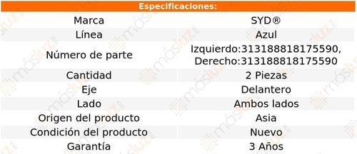 Kit Terminales Del Infiniti I30 96/99 Azul Lnea Foto 3