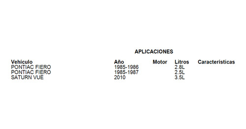 Filtro Aceite Chevrolet Corsica 1992 3.1l Premium Guard Foto 4