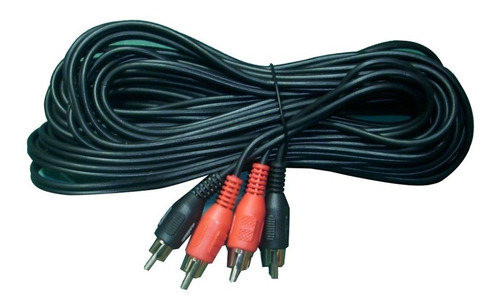 Cable Audio 2x2 Rca 1.8 Metros Rojo Negro Oferta