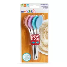 Munchkin Kit Com 4 Colheres Térmicas 