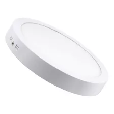 Panel Led Exterior Plafon Circular 24w Ø30cm Marco Blanco