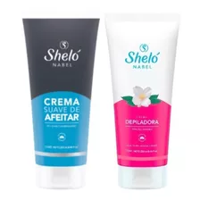 Crema Suave De Afeitar + Crema Depiladora Piel Sensible Shel