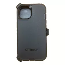 Funda Para iPhone 11 Hasta 14 Pro Otter Box Defender+clip Color Negro Iphne 13