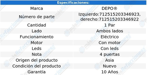 Par De Faros Delanteros Bmw 528i 2010-2011 Depo Foto 4