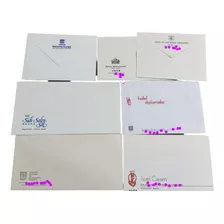 7 Antigos Envelope Papel De Carta Hotéis Espanha Fretegratis