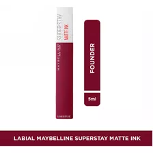 Labial Maybelline Superstay Matte Ink City Ed Founder X5ml