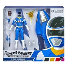 Boneco Power Rangers Azul Lightning Collection Hasbro F5398