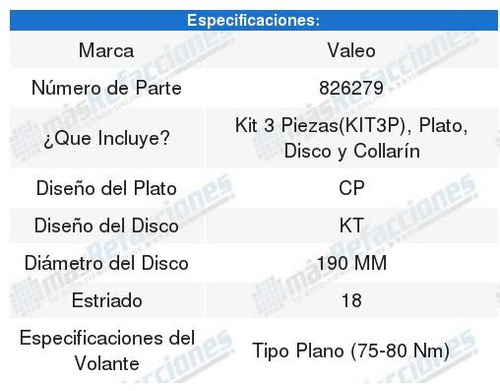 Clutch Embrague Valeo Chevrolet Metro 1.0l 1989-2001 Foto 2