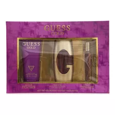 Guess Gold Perfume Set Para Dama Original.