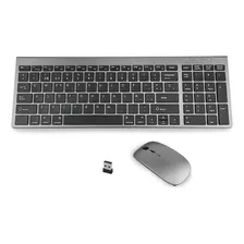 Kit Mouse Teclado Para Macbook Notebook Inalambrico Goforit 