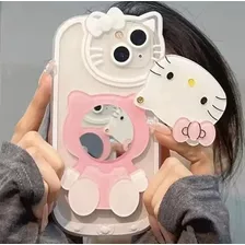 Funda De Teléfono Con Espejo Cosmético Hello Kitty 2024